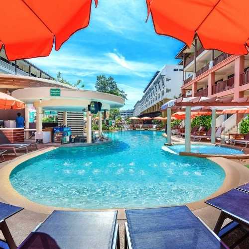 Pool at the Kata Sea Breeze Resort, Phuket.