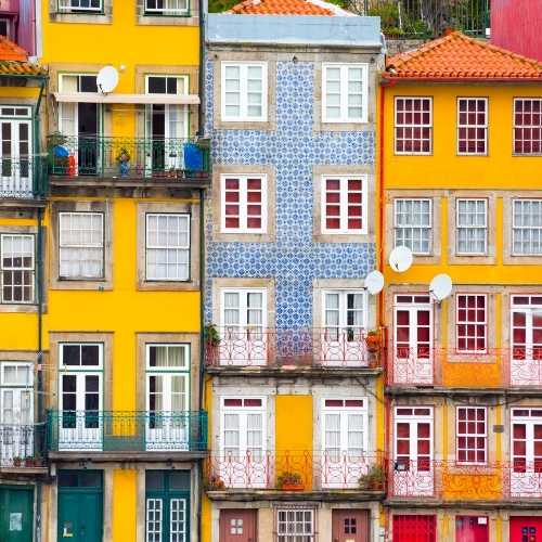 colourful buildings