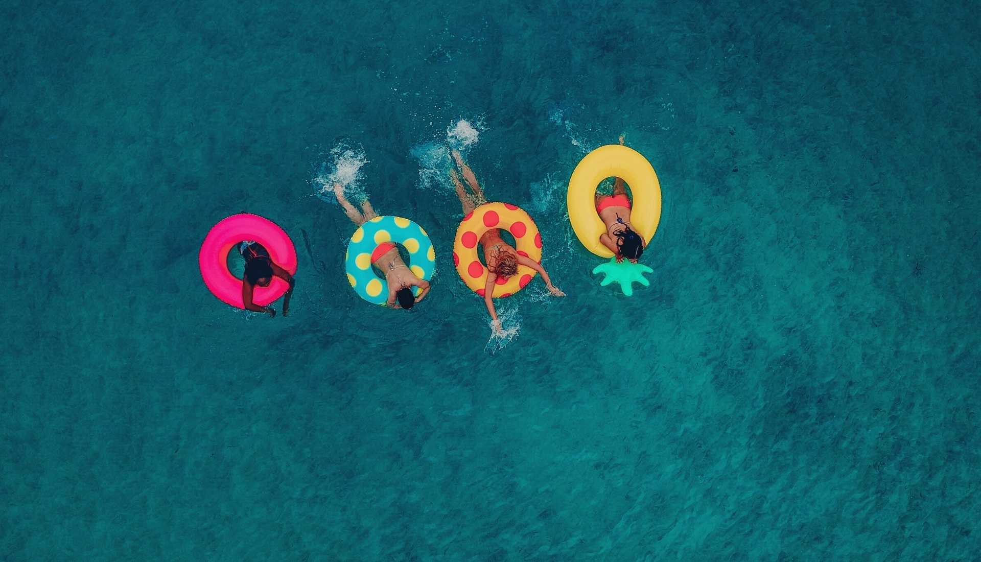 friends floaties