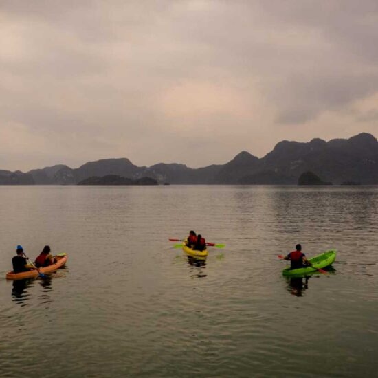 Kayaking in Vietnam