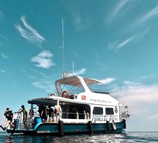 Scuba dive boat Phi Phi