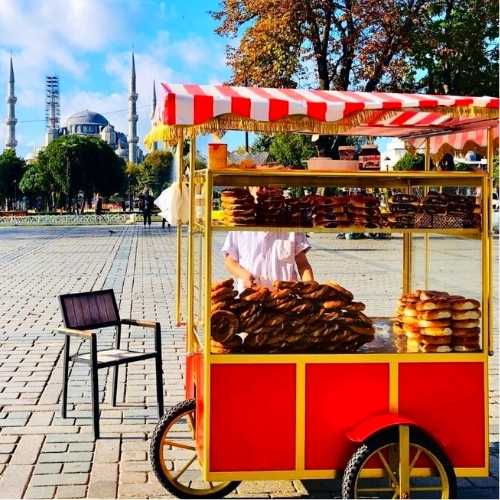 Food cart in Istanbul