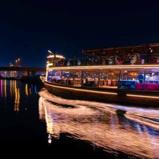 Dhow Cruise Dubai Canal Experience