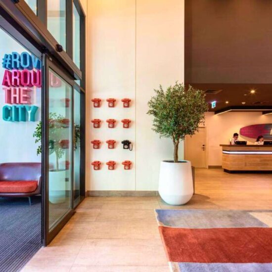 Rove Marina Dubai Lobby