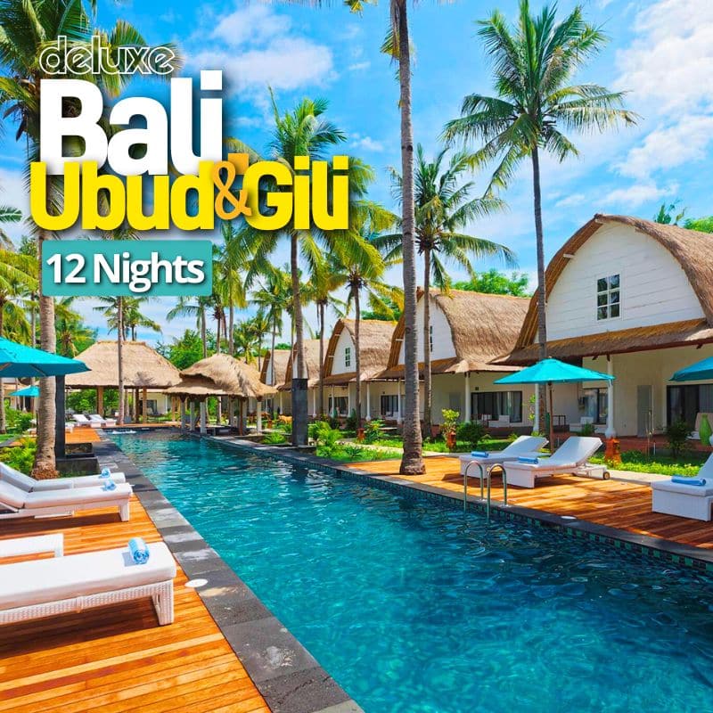 Deluxe Bali, Ubud & Gili