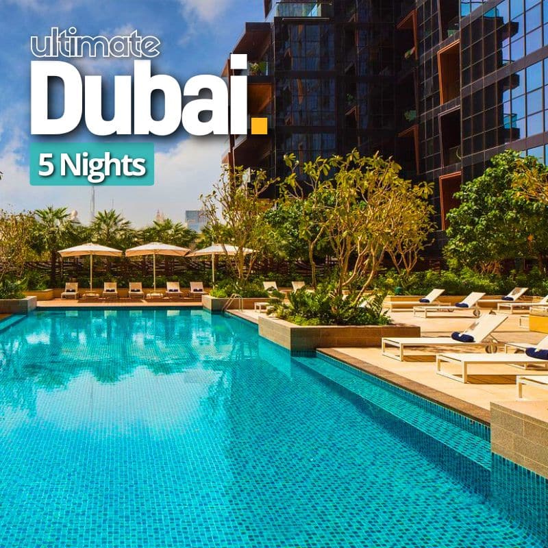 Ultimate Dubai Creek Dubai Double Tree by Hilton Pool