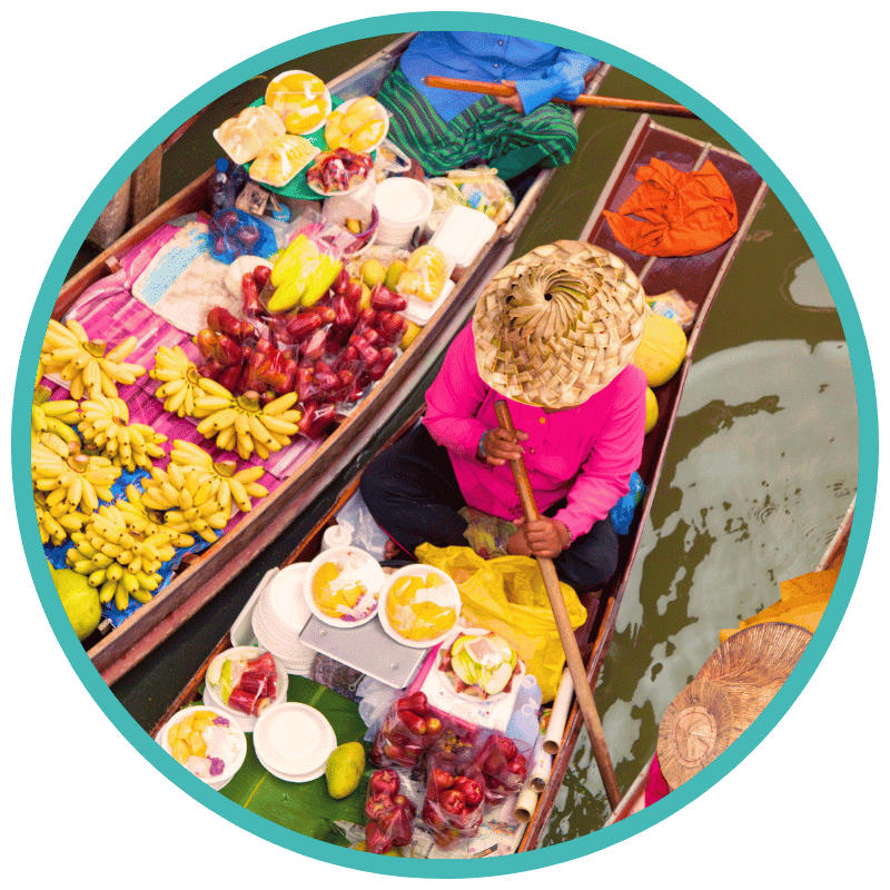 Bangkok Floating Market WOLO Travel